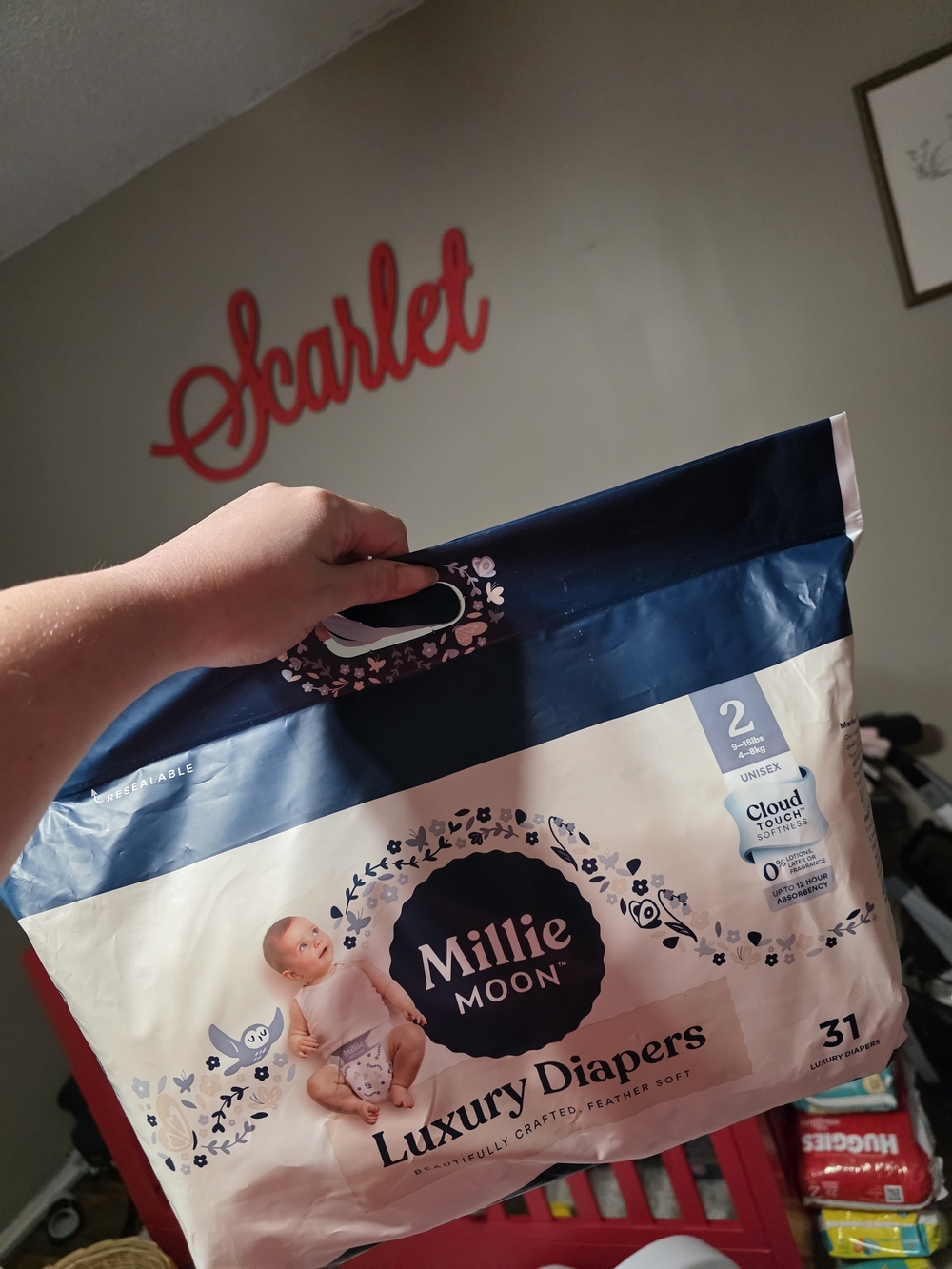 Millie Moon Luxury Diapers Size 2